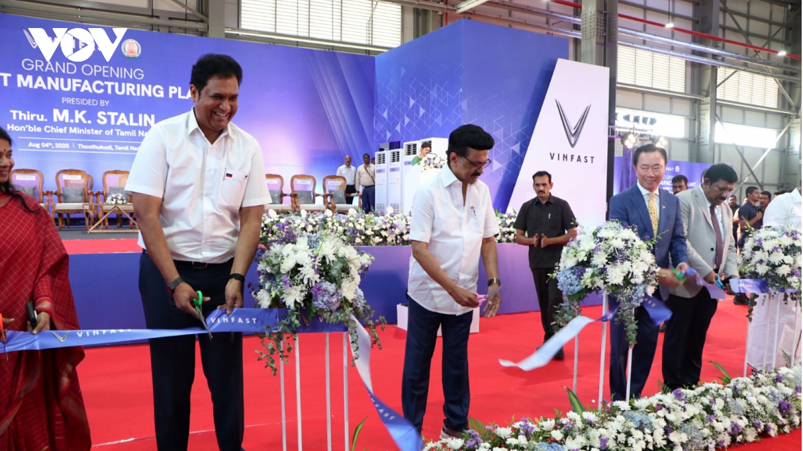 VinFast inaugurates EV assembly plant in India